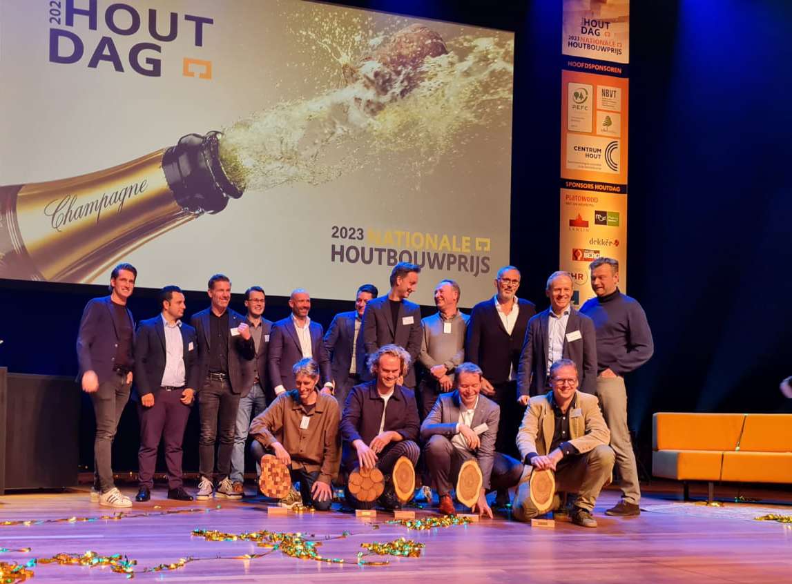 Laminated Timber Solutions wint Nationale Houtbouwprijs in Nederland